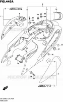 REAR FAIRING for Suzuki HAYABUSA 1300 2017