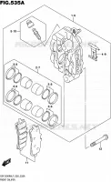 FRONT CALIPER for Suzuki HAYABUSA 1300 2017