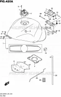 FUEL TANK for Suzuki HAYABUSA 1300 2017