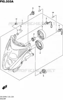 HEADLIGHT for Suzuki HAYABUSA 1300 2017
