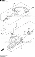 INDICATORS for Suzuki HAYABUSA 1300 2017