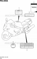 LABEL for Suzuki HAYABUSA 1300 2017