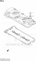 CYLINDER HEAD COVER for Suzuki HAYABUSA 1300 2014