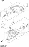 INDICATORS for Suzuki HAYABUSA 1300 2014