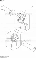 SWITCHES (GSX1300RAL4 E19) for Suzuki HAYABUSA 1300 2014