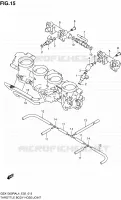 THROTTLE BODY (GSX1300RAL4 E19) for Suzuki HAYABUSA 1300 2014