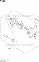 WATER PUMP for Suzuki HAYABUSA 1300 2014