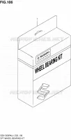 WHEEL BEARING KIT for Suzuki HAYABUSA 1300 2014