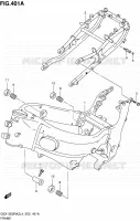 FRAME for Suzuki HAYABUSA 1300 2014