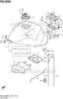 FUEL TANK for Suzuki HAYABUSA 1300 2014