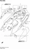 REAR FAIRING for Suzuki HAYABUSA 1300 2014