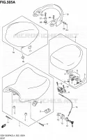 SEAT for Suzuki HAYABUSA 1300 2014