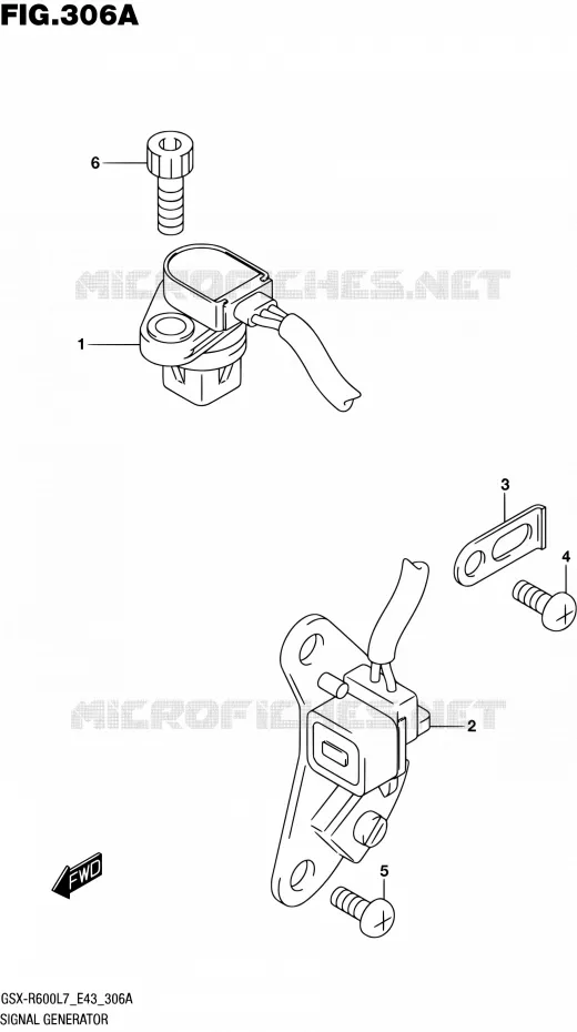 ALTERNATOR Suzuki MOTO 600 GSX-R 2017  GSX-R600 L7 (E43)