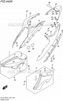 REAR FAIRING (PGZ,AV4) for Suzuki GSX-S 1000 2017