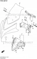 FAIRING   LABELS for Suzuki GSX-S 1000 2016