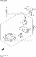 LOCK SET for Suzuki GSX-S 1000 2016