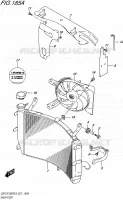 RADIATOR for Suzuki GSX-S 1000 2016