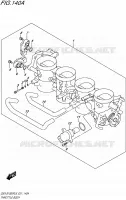 THROTTLE BODY for Suzuki GSX-S 1000 2016