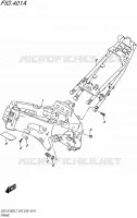 FRAME for Suzuki GSX-S 1000 2017