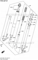 FRONT FORK for Suzuki GSX-S 1000 2017