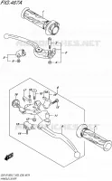 HANDGRIPS   LEVERS  for Suzuki GSX-S 1000 2017