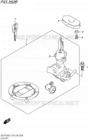 LOCK SET (GSX S1000AL7 E03) for Suzuki GSX-S 1000 2017
