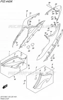 REAR FAIRING (PGZ,AV4) for Suzuki GSX-S 1000 2017
