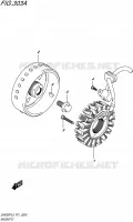 IGNITION for Suzuki INAZUMA 250 2015