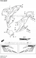LOWER FAIRING for Suzuki INAZUMA 250 2015