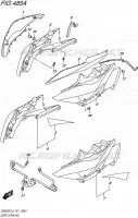 SIDE FAIRING for Suzuki INAZUMA 250 2015