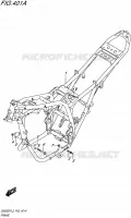 FRAME for Suzuki INAZUMA 250 2015