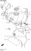 FUEL TANK for Suzuki INAZUMA 250 2015