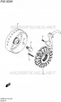 IGNITION for Suzuki INAZUMA 250 2015