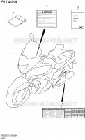 LABEL for Suzuki INAZUMA 250 2015
