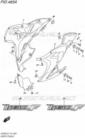 LOWER FAIRING (FOR YAY) for Suzuki INAZUMA 250 2015