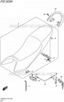 SEAT for Suzuki INAZUMA 250 2015