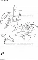 SIDE FAIRING (FOR AGQ) for Suzuki INAZUMA 250 2015