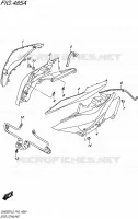 SIDE FAIRING (FOR YAY) for Suzuki INAZUMA 250 2015