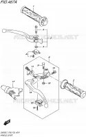 HANDGRIPS   LEVERS  for Suzuki INAZUMA 250 2017