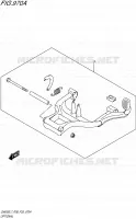 OPTIONS (CENTER STAND SET) for Suzuki INAZUMA 250 2017