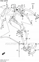 RADIATOR HOSE for Suzuki INAZUMA 250 2017