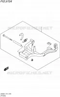 OPTIONS (CENTER STAND SET) for Suzuki INAZUMA 250 2017
