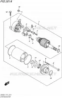 STARTER MOTOR for Suzuki INAZUMA 250 2017