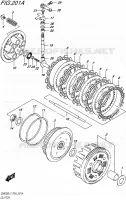 CLUTCH for Suzuki INAZUMA 250 2017