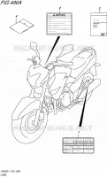 LABEL for Suzuki INAZUMA 250 2017
