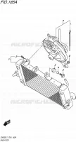 RADIATOR for Suzuki INAZUMA 250 2017