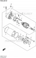 STARTER MOTOR for Suzuki INAZUMA 250 2017