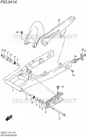 SWINGARM for Suzuki INAZUMA 250 2017