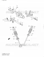 CAMSHAFT   VALVES for Suzuki KINGQUAD 400 2011