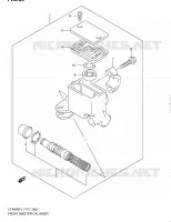 FRONT MASTER CYLINDER for Suzuki KINGQUAD 400 2011